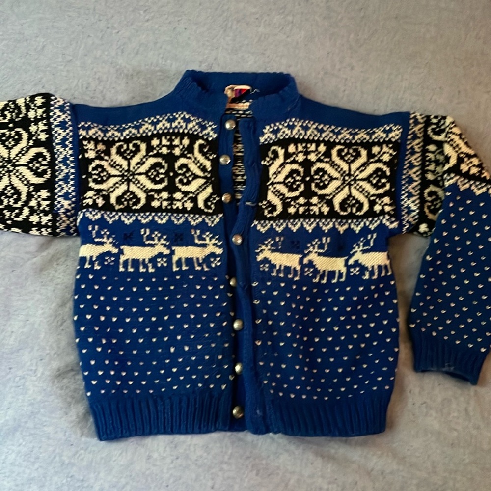 Vintage Norwegian Wool Sweater